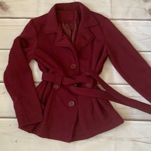 Maroon Dollhouse Jacket